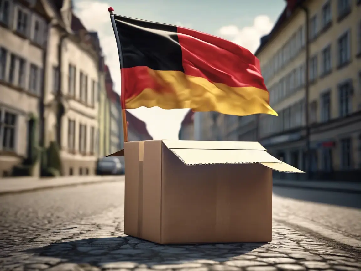 Balík do Německa